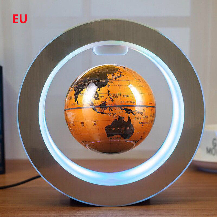 Floating Globe - Magnetic Levitation Light Anti Gravity Magic | Round LED World Map
