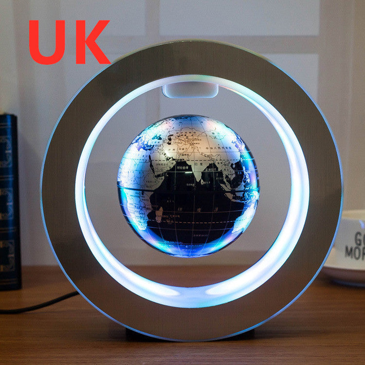 Floating Globe - Magnetic Levitation Light Anti Gravity Magic | Round LED World Map