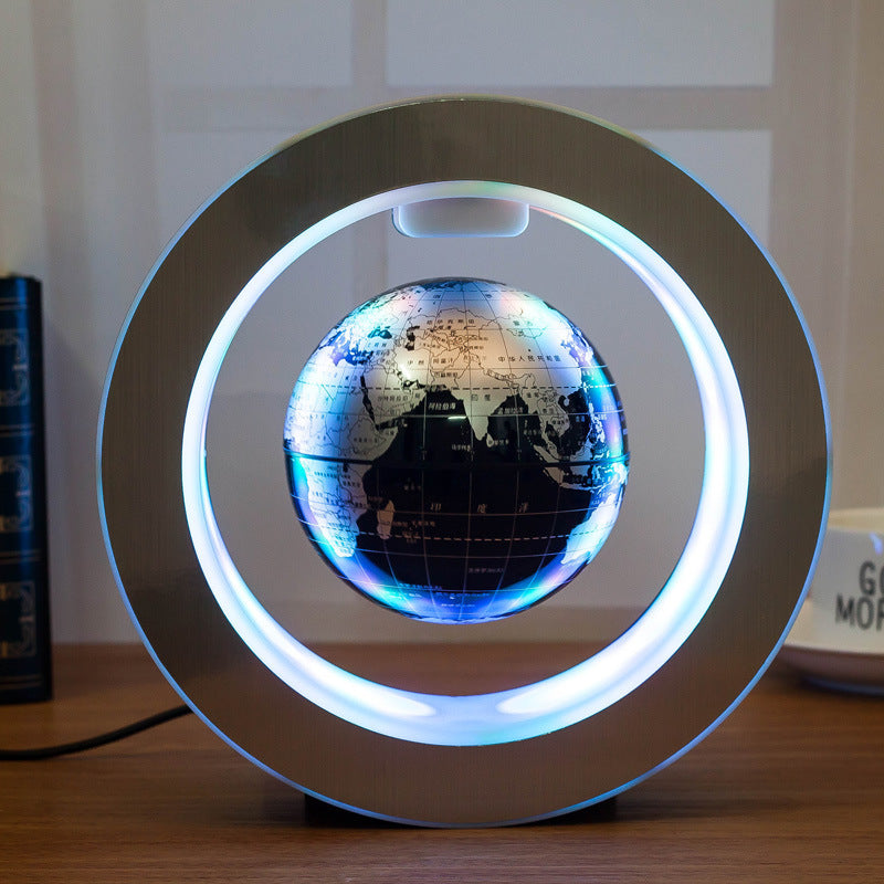 Floating Globe - Magnetic Levitation Light Anti Gravity Magic | Round LED World Map