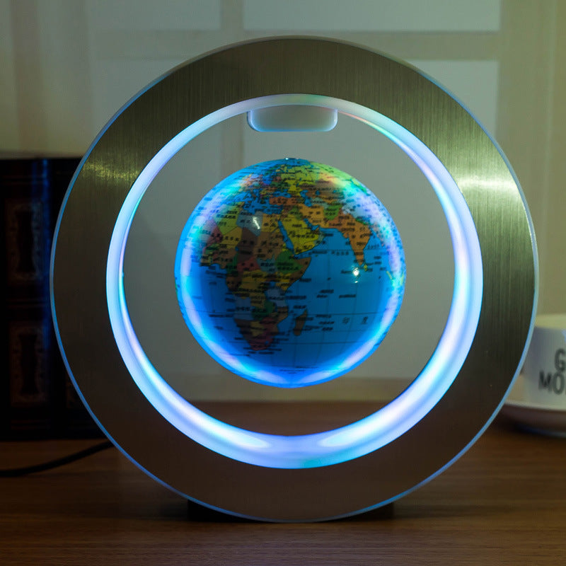 Floating Globe - Magnetic Levitation Light Anti Gravity Magic | Round LED World Map