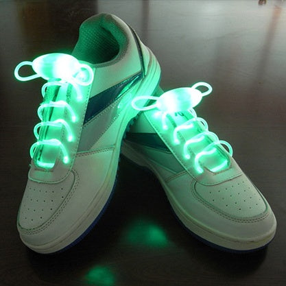 Led Sport Shoe Laces Glow Shoe Strings Round Light Shoelaces