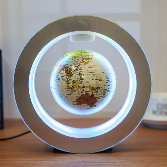 Floating Globe - Magnetic Levitation Light Anti Gravity Magic | Round LED World Map