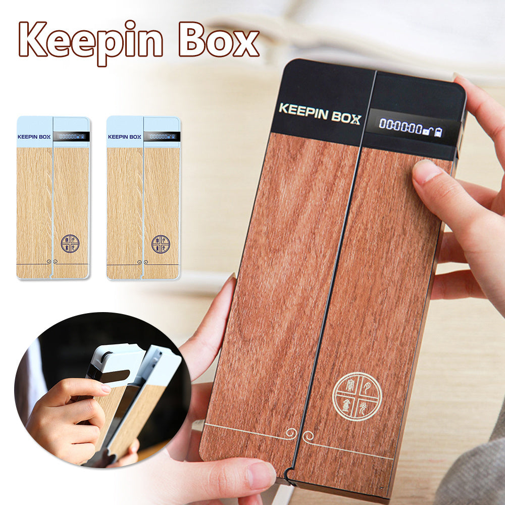 Phone Lock Box Timer - Smartphone Locking Case Safe - Self-Discipline Keepin Box Limit Cell Phones Use