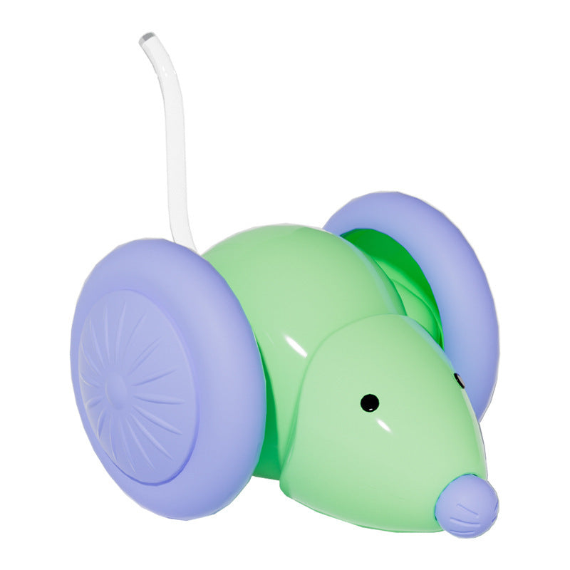 Interactive Cat Toy Electric Mouse Car - Automatic Teaser With Intelligent Obstacle Avoidance Pet Products