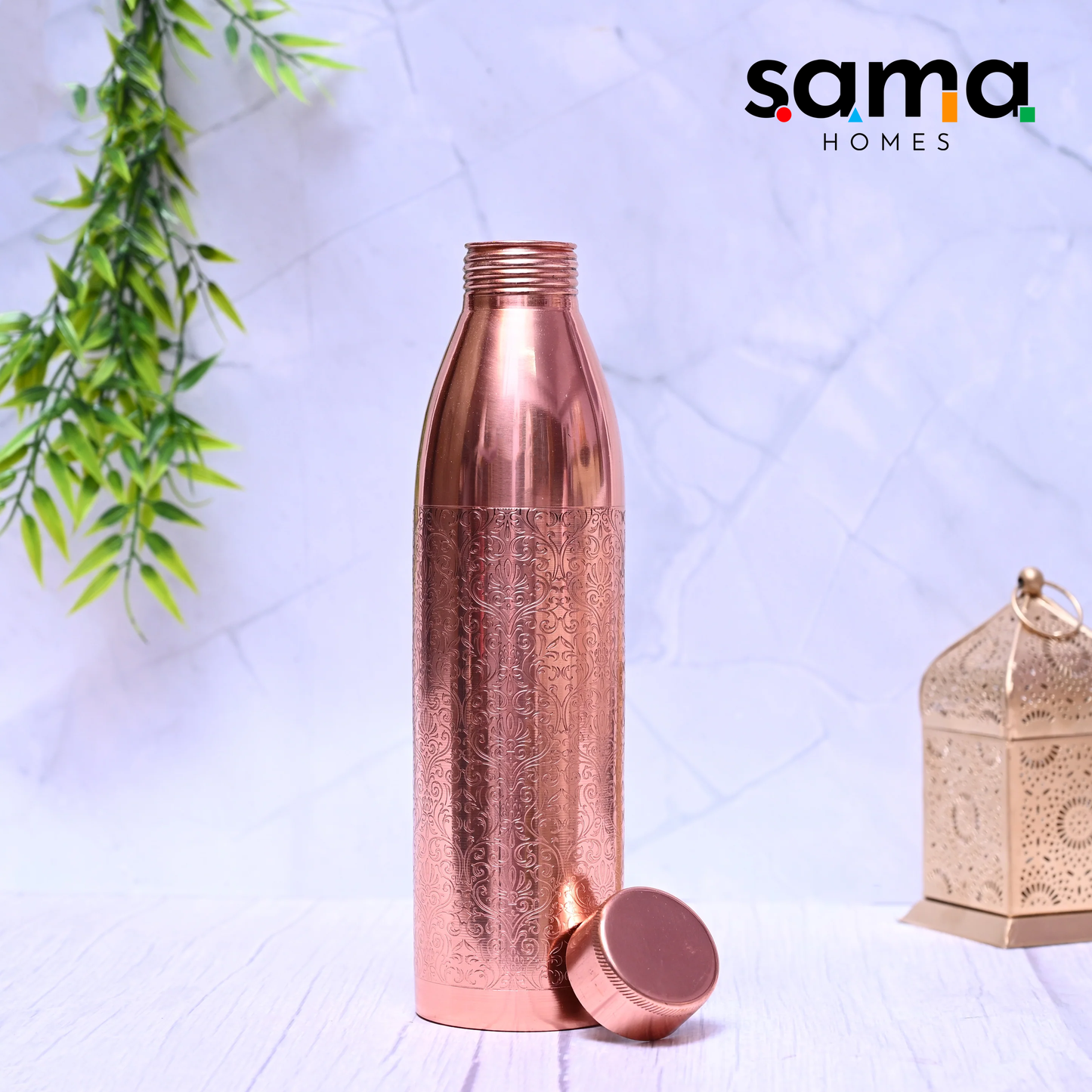 Handcrafted Copper Bottle for Health | Leakproof, Durable, and Elegant